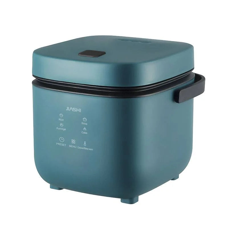 Mini Rice Cooker 1.2L Electric Cooking Machine for 1-2 People, Food Warmer & Steamer