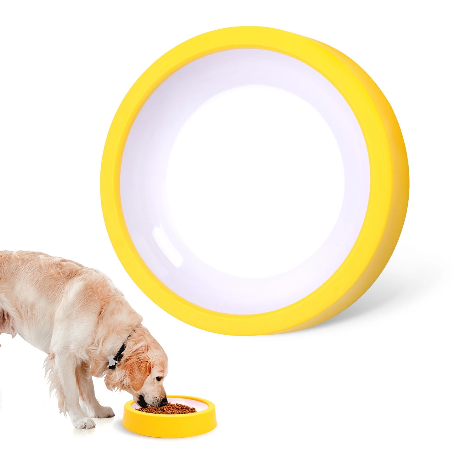 Non-Slip Pet Dog Slow Feeder Bowl – Anti-Gulping Eco-Friendly Dish for All Dog Sizes