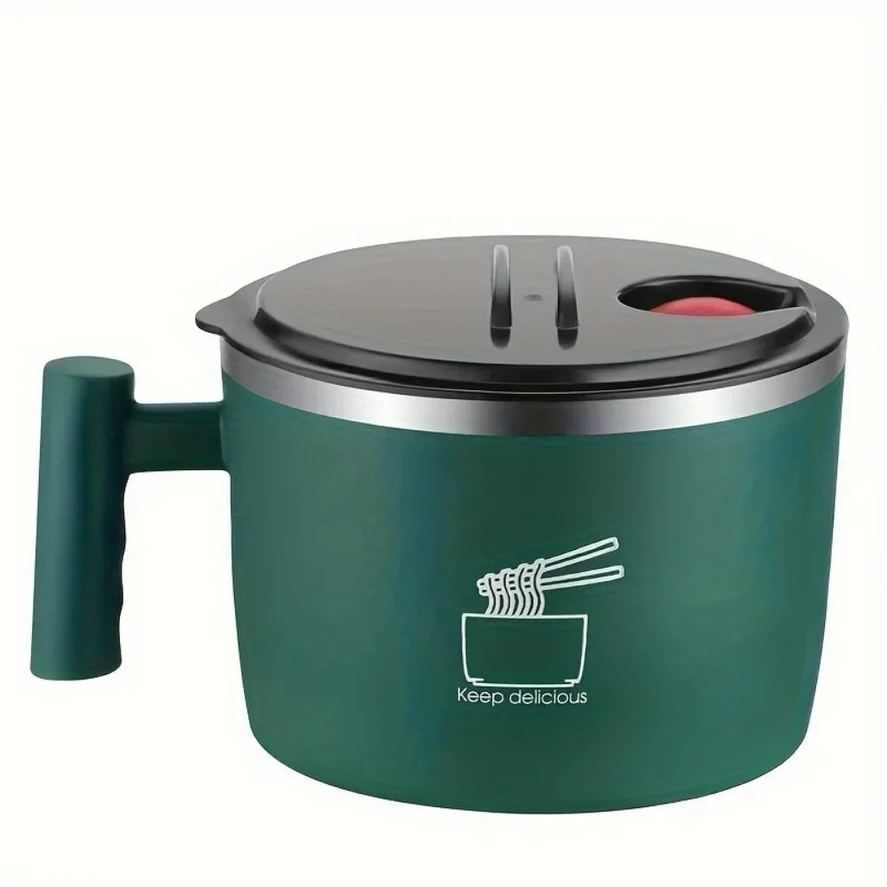 Ramen Bowl & Lunch Container 1000ml with Phone Stand - Thai Soup, Cereal Bowls for Home, Kitchen & Camping