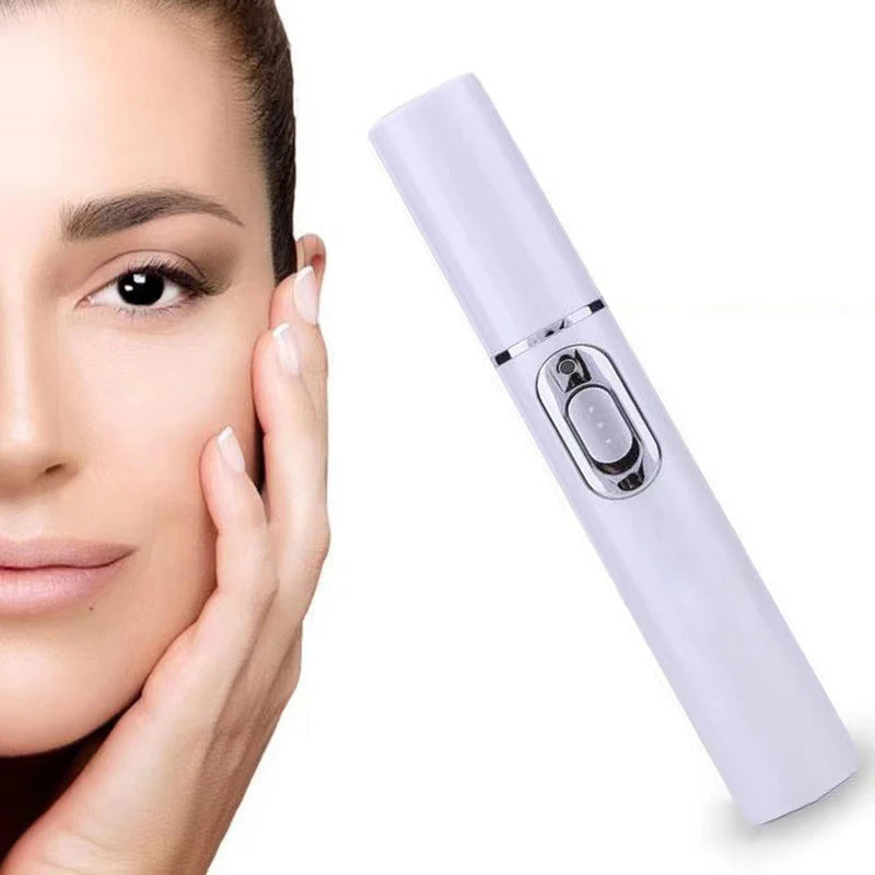Facial Beauty Device & Eye Massager - Blue Light Treatment for Dark Circles, Eye Bags & Skin Texture