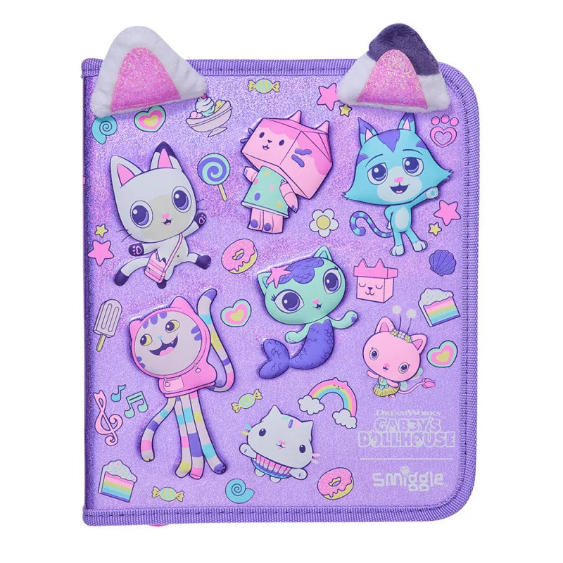 New Australia Genuine Smiggle School Bag Set for Girls with Pencil Box, Water Cup & Meal Bag