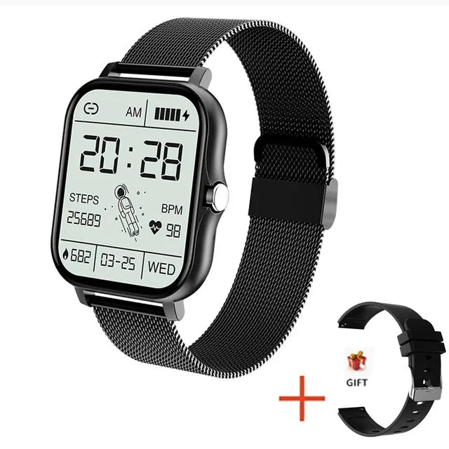 2025 Sport Smart Watch, Fitness Tracker, Health Monitor, Waterproof, Bluetooth Call for Men & Women, IOS, Xiaomi, Huawei