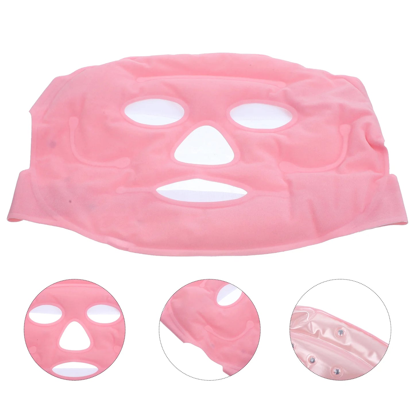Slimming Tourmaline Cold Face Mask & Gel Eye Patch for Facial Beauty