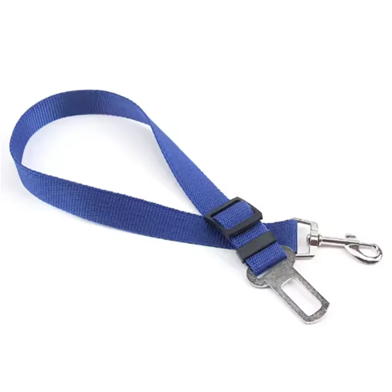 New Dog Car Seat Belt Safety Protector Travel Accessories Leash Collar Breakaway Solid Car Harness