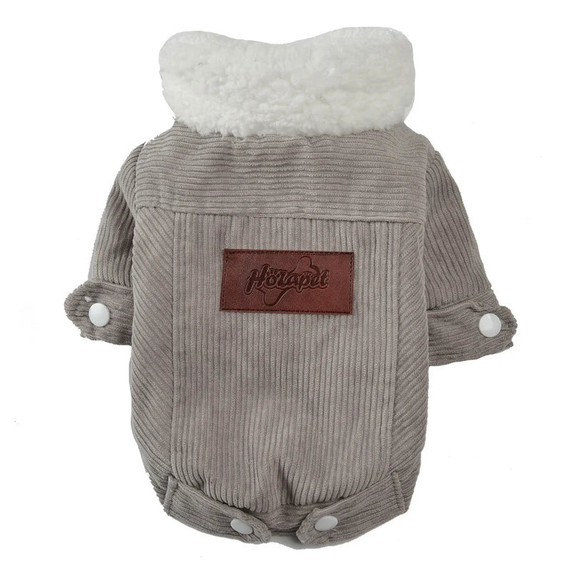 Winter Warm Dog Clothes – Fleece Jacket & Coat for Small to Medium Dogs & Cats