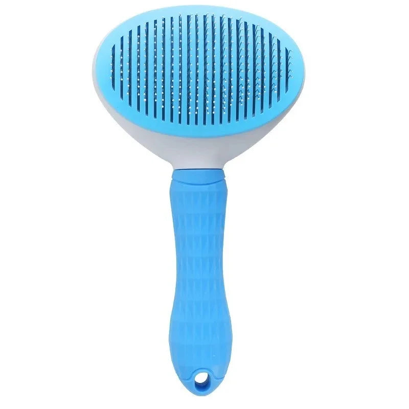 Self-Cleaning Pet Brush Hair Remover Comb for Dogs & Cats Dematting Grooming Tool Accessories