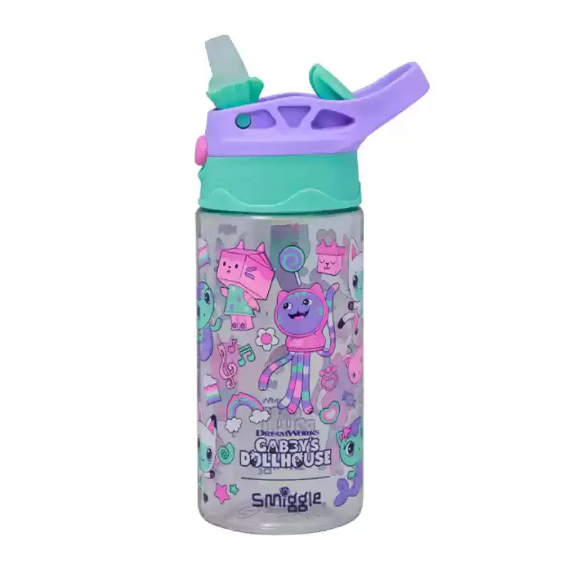 430/650ML Australian Smiggle Water Bottle – Portable Straw Cup for Kids & School Use