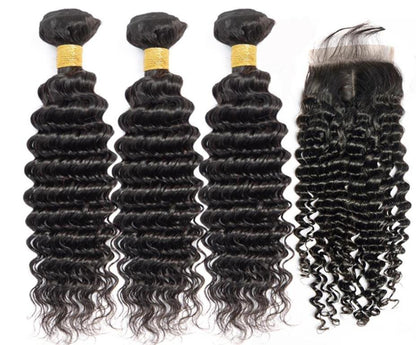 Deep Wave Human Hair bundles