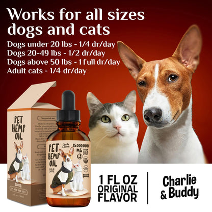 Charlie Buddy, Pet Hemp Oil