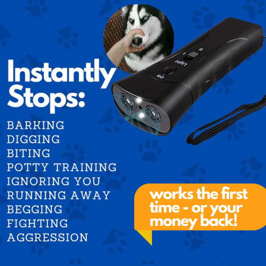 Ultrasonic Bark Control Device - Limited Time 50% Discount