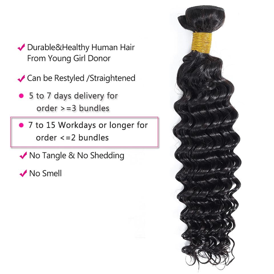 Deep Wave Human Hair bundles