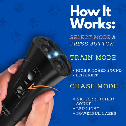 Ultrasonic Bark Control Device - Limited Time 50% Discount