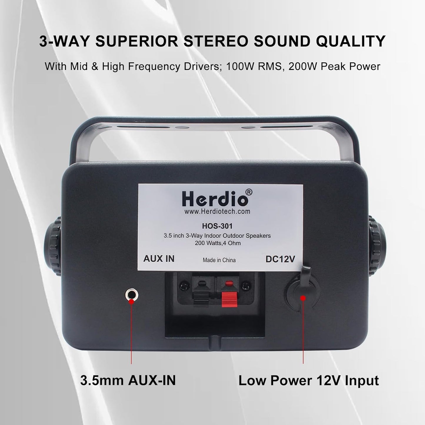 Herdio Outdoor Bluetooth Speaker