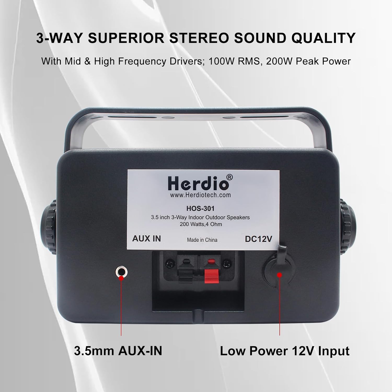 Herdio Outdoor Bluetooth Speaker