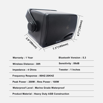 Herdio Outdoor Bluetooth Speaker
