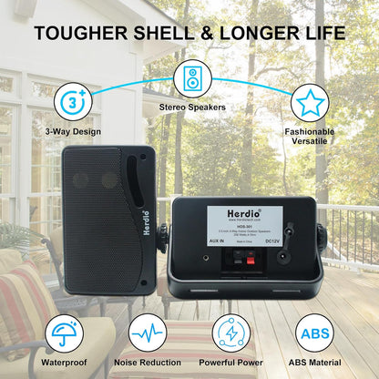 Herdio Outdoor Bluetooth Speaker
