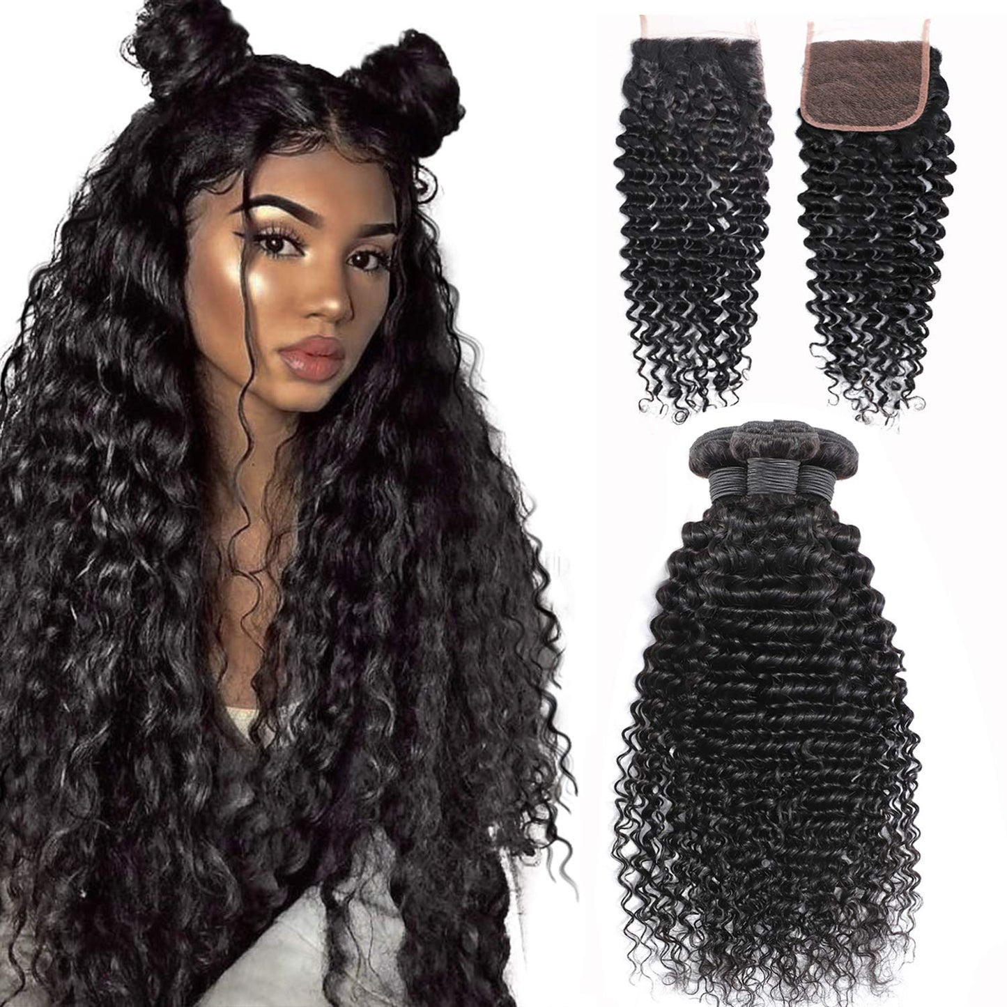 Deep Wave Human Hair bundles