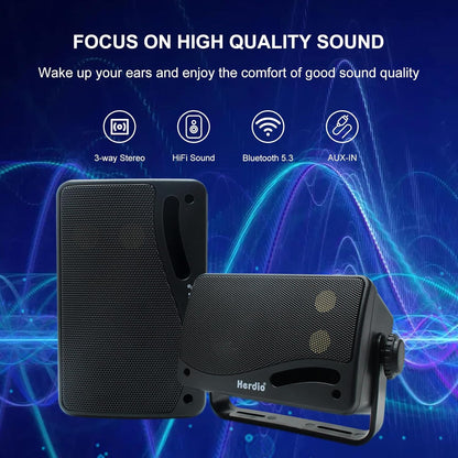 Herdio Outdoor Bluetooth Speaker