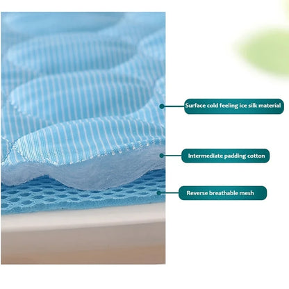 Dog Cooling Mat & Cat Ice Pad Blanket – Extra Large Summer Cold Bed for Pets