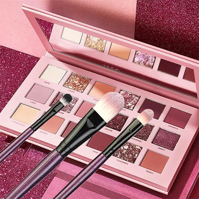 20Pcs Makeup Brush Set – Eyeliner, Blending, Foundation, and Cheek Brushes for Cosmetics