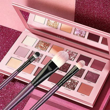 20Pcs Makeup Brush Set – Eyeliner, Blending, Foundation, and Cheek Brushes for Cosmetics