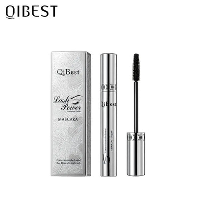 QIBEST 4D Black Mascara - Lengthening & Volume Waterproof Eyelash Makeup