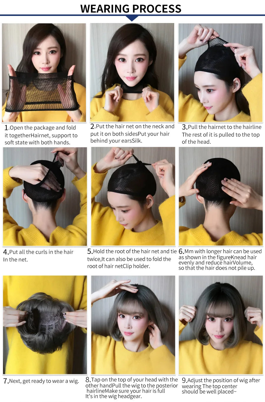 7JHH Popular Brown Ash Long Deep Wave Wig with Bangs for Women
