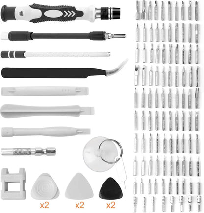 Labor-Saving Ratchet Screwdriver Set, Household Magnetic Toolbox with Torx Bits
