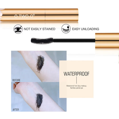 O.TWO.O 3D Lengthening Mascara – Black Lash Extension & Long-Wearing Beauty Makeup
