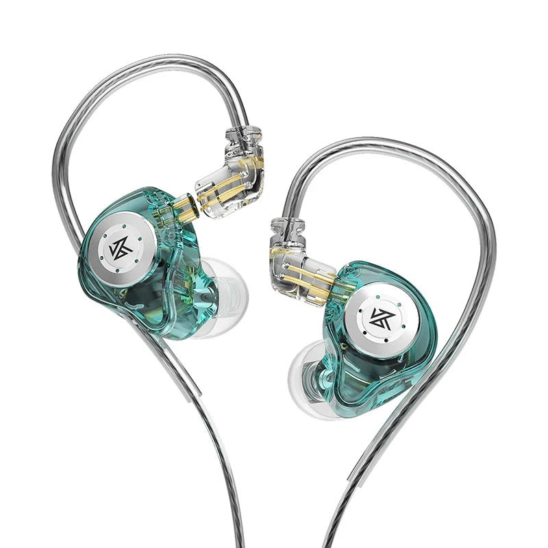KZ EDX Pro HiFi Wired Earphones - Dynamic In-Ear Monitor with Noise Cancelling and Bass Stereo