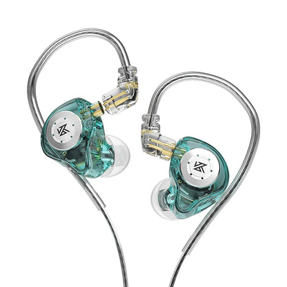 KZ EDX Pro HiFi Wired Earphones - Dynamic In-Ear Monitor with Noise Cancelling and Bass Stereo