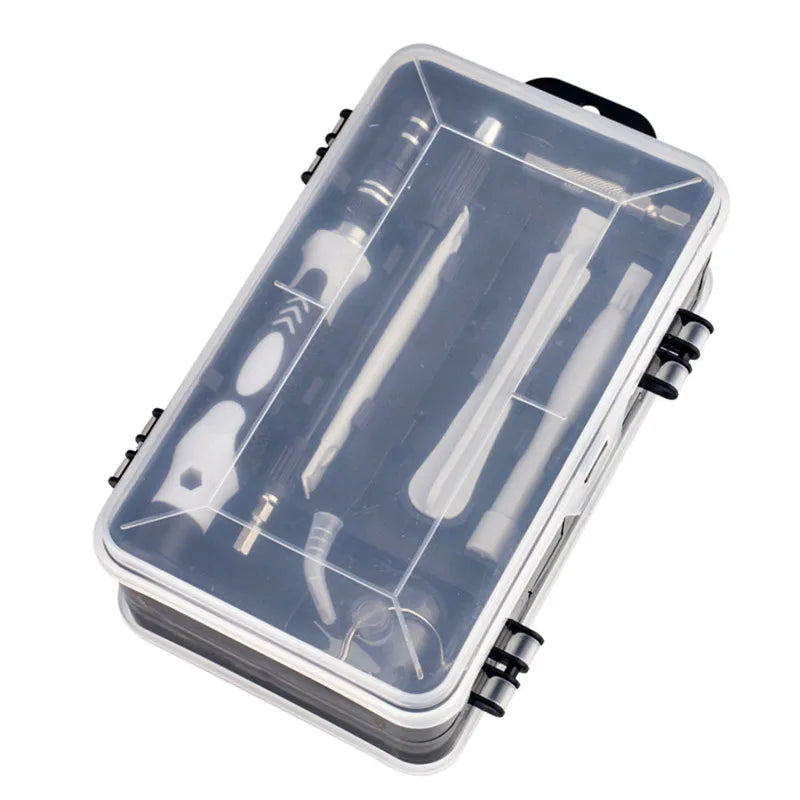 Labor-Saving Ratchet Screwdriver Set, Household Magnetic Toolbox with Torx Bits
