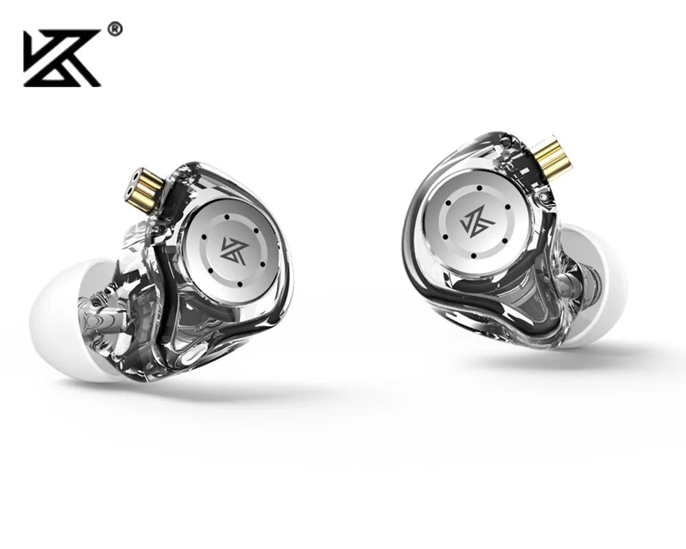 KZ EDX Pro HiFi Wired Earphones - Dynamic In-Ear Monitor with Noise Cancelling and Bass Stereo