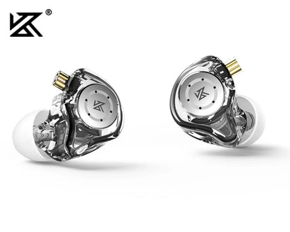 KZ EDX Pro HiFi Wired Earphones - Dynamic In-Ear Monitor with Noise Cancelling and Bass Stereo