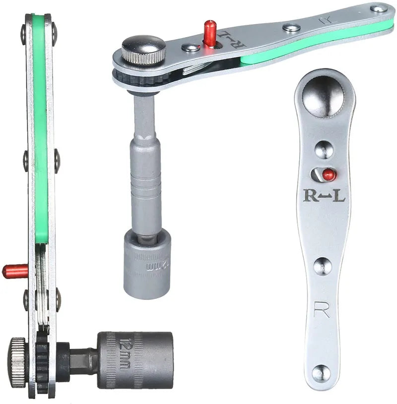 Labor-Saving Ratchet Screwdriver Set, Household Magnetic Toolbox with Torx Bits