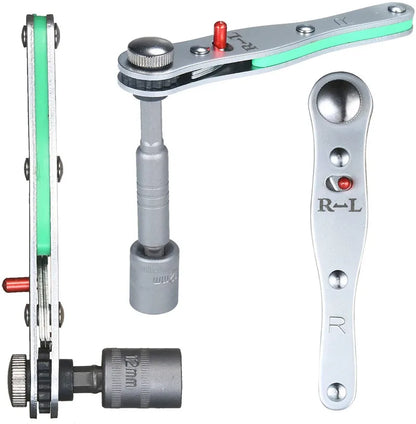 Labor-Saving Ratchet Screwdriver Set, Household Magnetic Toolbox with Torx Bits