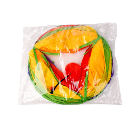 Collapsible Cat Tunnel Pet Tube Play Toy for Kittens & Puppies Indoor/Outdoor Puzzle Exercising & Training Toy