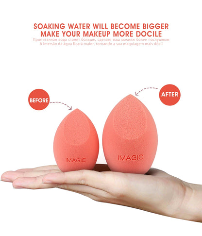 IMAGIC Beauty Sponge – Gourd Water Drop Makeup Puff for Wet & Dry Use