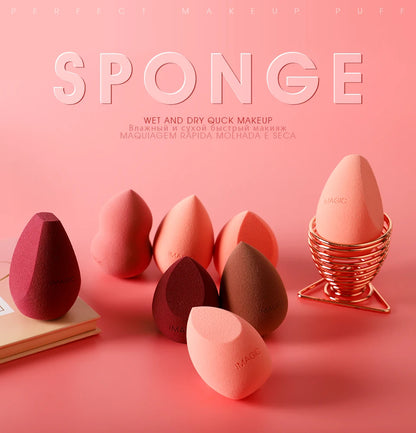 IMAGIC Beauty Sponge – Gourd Water Drop Makeup Puff for Wet & Dry Use