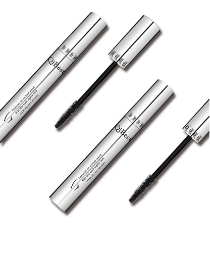 QIBEST 4D Black Mascara - Lengthening & Volume Waterproof Eyelash Makeup