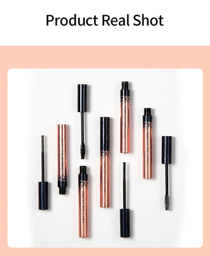 QIBEST 4D Black Mascara - Lengthening & Volume Waterproof Eyelash Makeup