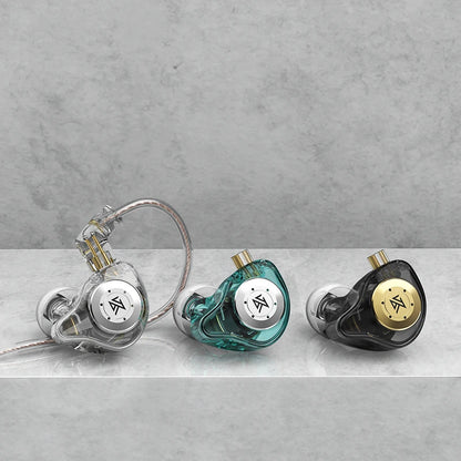 KZ EDX Pro HiFi Wired Earphones - Dynamic In-Ear Monitor with Noise Cancelling and Bass Stereo