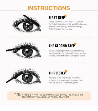 O.TWO.O 3D Lengthening Mascara – Black Lash Extension & Long-Wearing Beauty Makeup