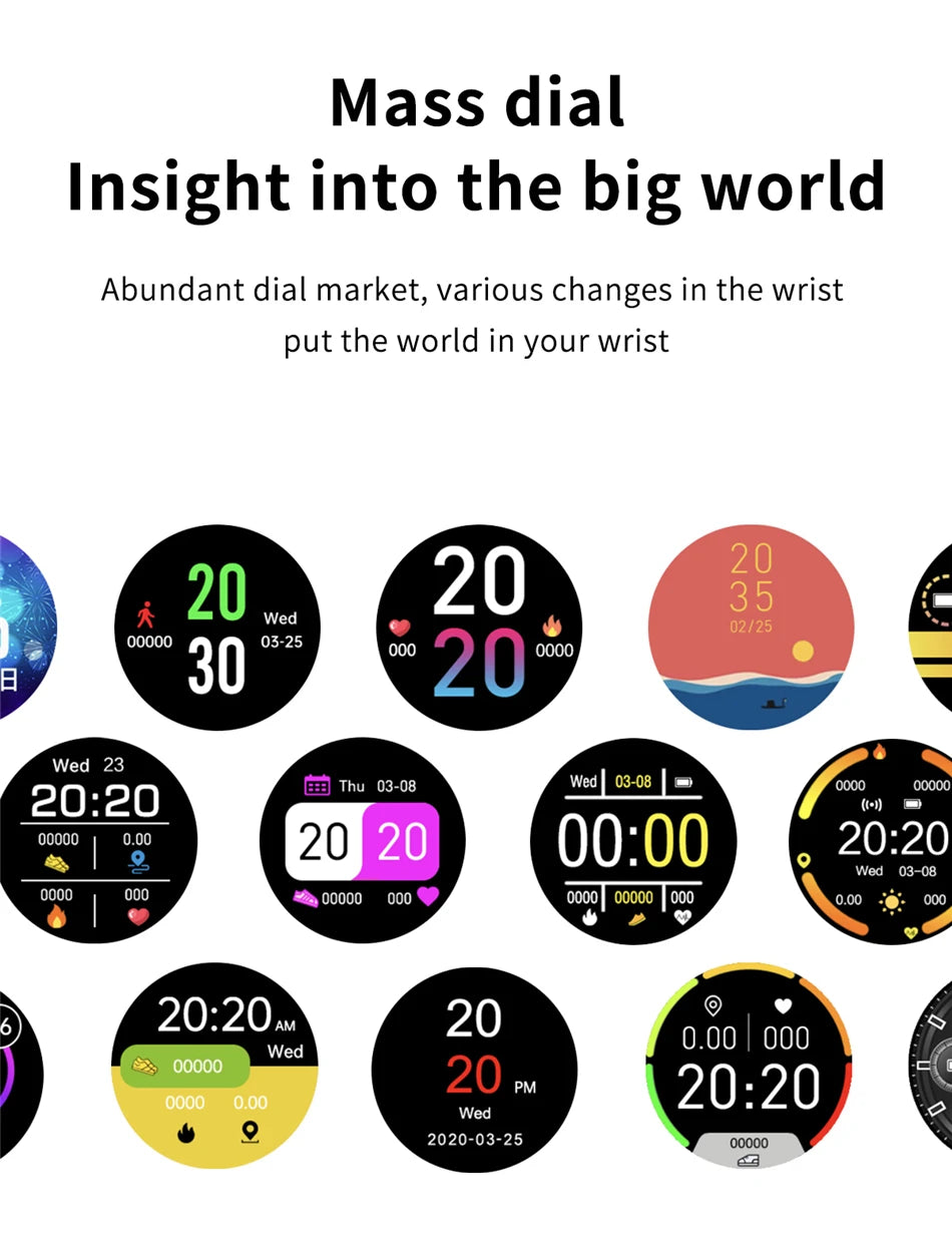 LIGE 2025 Smartwatch for Ladies, Full Touch Screen, Sports Fitness Tracker, IP67 Waterproof, Bluetooth for Android/iOS
