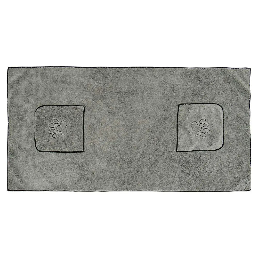 Super Absorbent Quick-Drying Microfiber Dog & Cat Bath Towel
