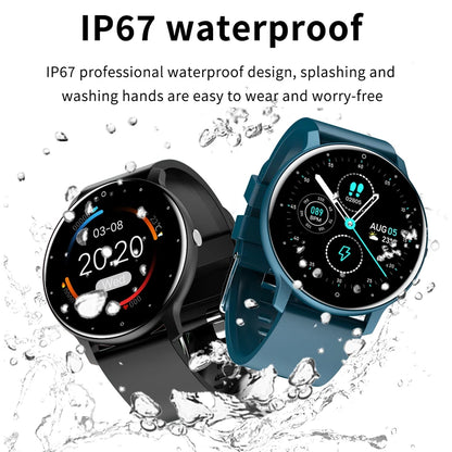 LIGE 2025 Smartwatch for Ladies, Full Touch Screen, Sports Fitness Tracker, IP67 Waterproof, Bluetooth for Android/iOS