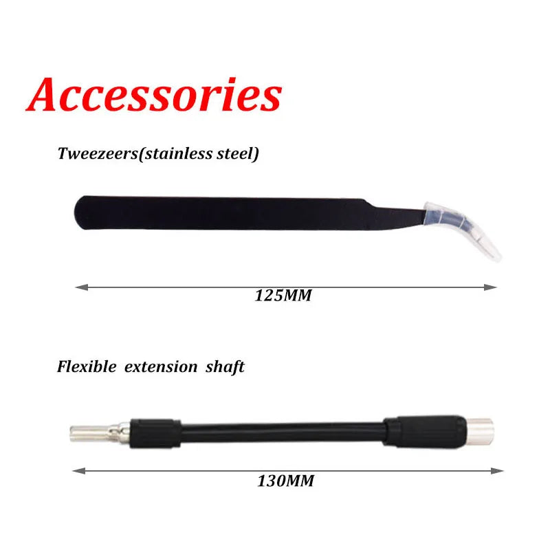 Labor-Saving Ratchet Screwdriver Set, Household Magnetic Toolbox with Torx Bits