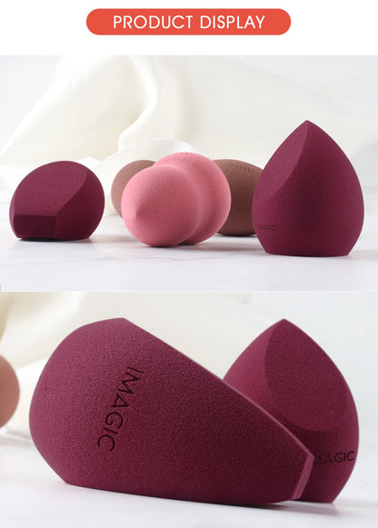 IMAGIC Beauty Sponge – Gourd Water Drop Makeup Puff for Wet & Dry Use