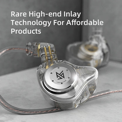KZ EDX Pro HiFi Wired Earphones - Dynamic In-Ear Monitor with Noise Cancelling and Bass Stereo