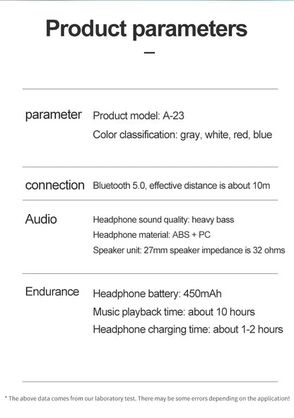 Wireless Bluetooth Headphones